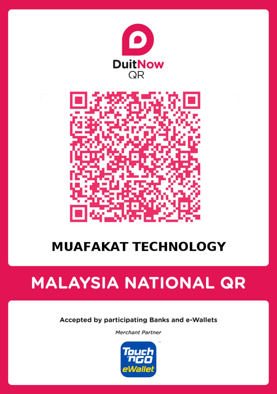 QR pembayaran diperbesarkan